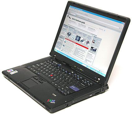 Замена видеокарты на ноутбуке Lenovo ThinkPad Z60m